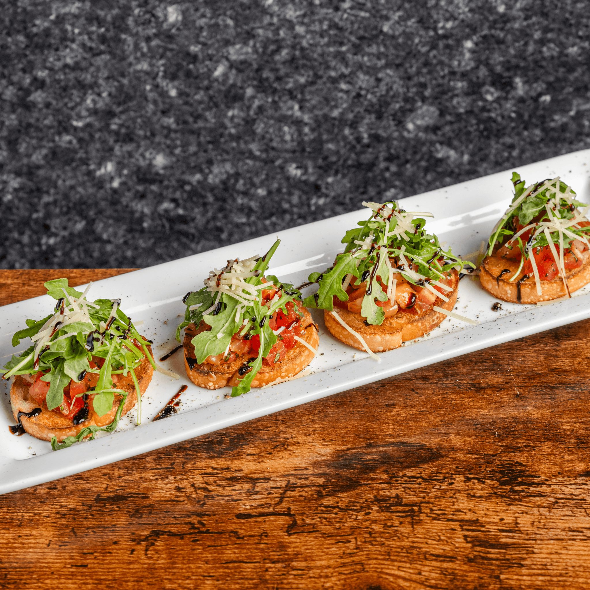 Rustic Bruschetta.