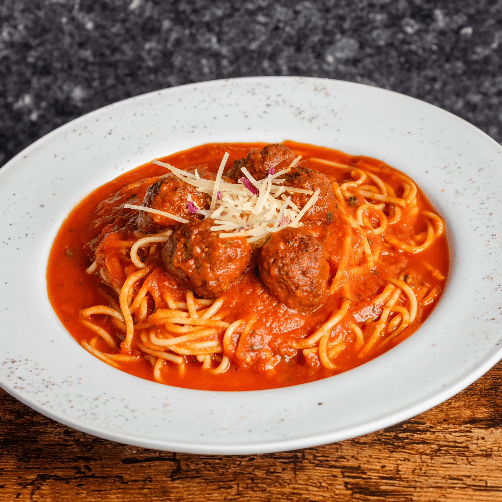 Spaghetti & Meatballs.