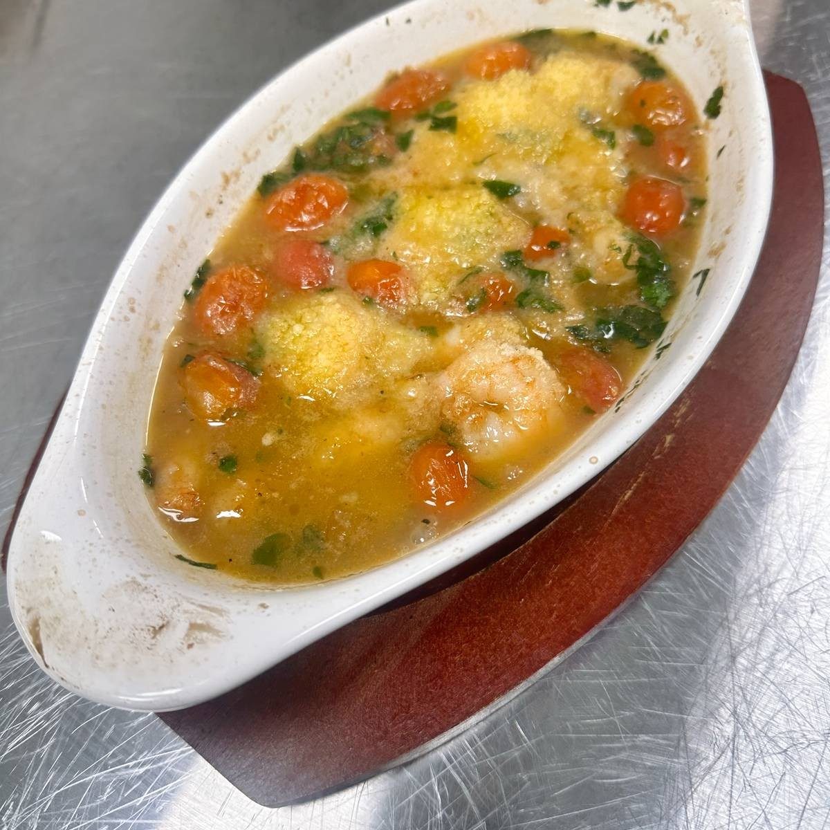 Scampi Al Forno.