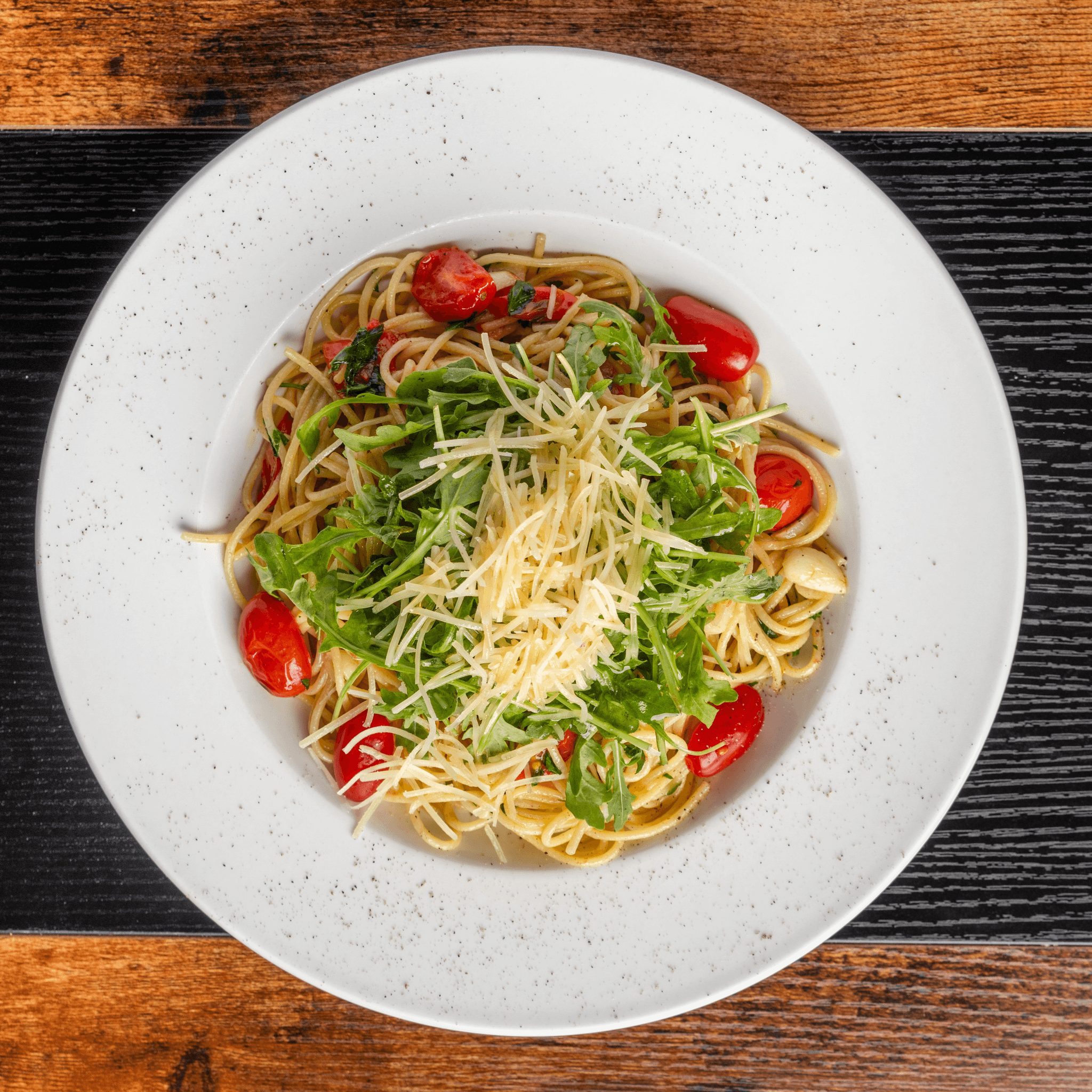Spaghetti Con Aglio E Olio.