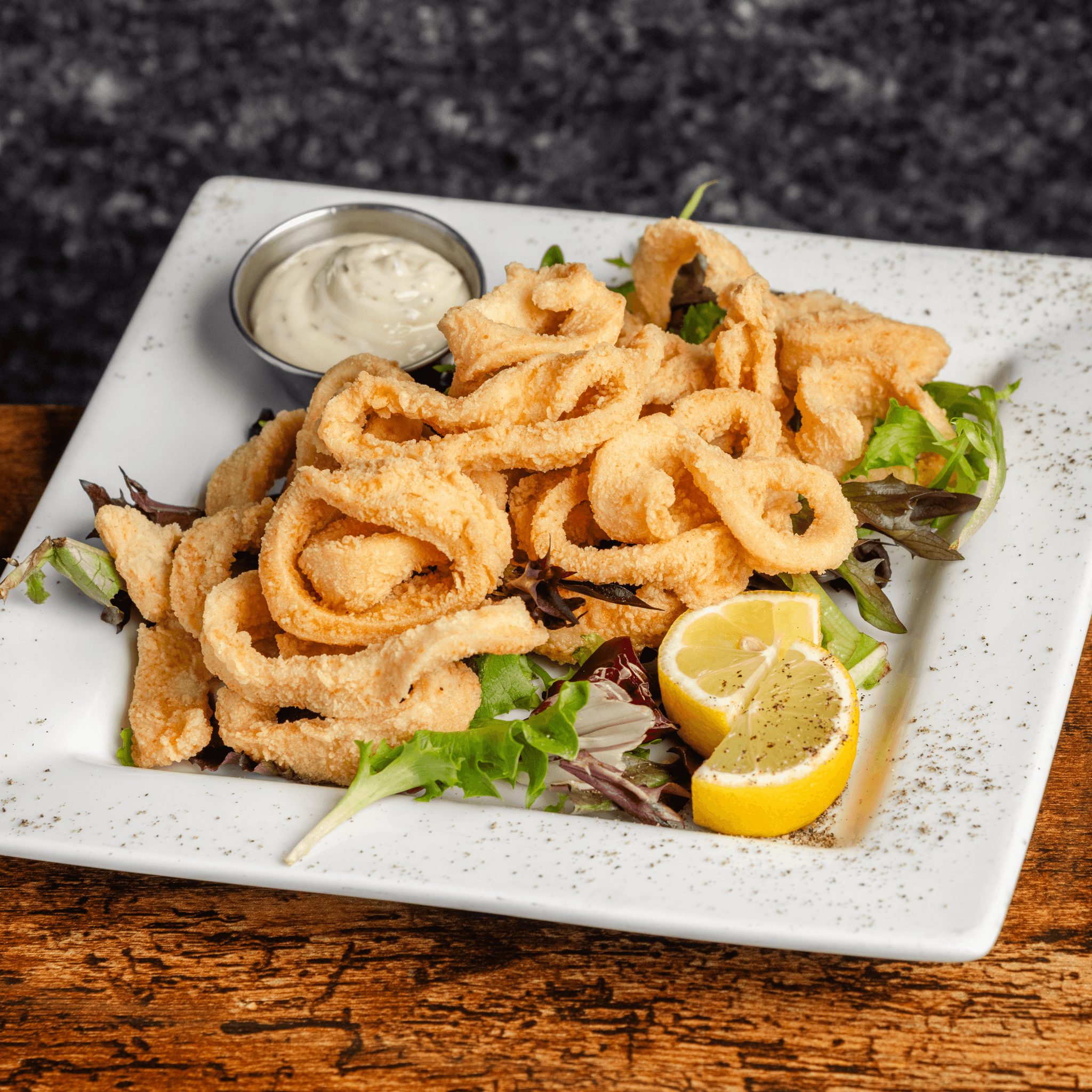 Calamari Fritters.