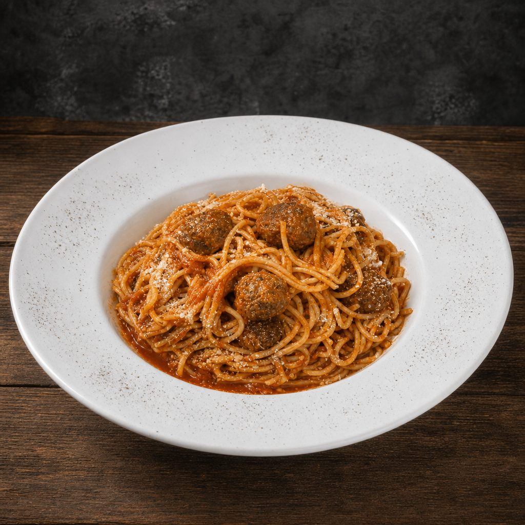 Spaghetti Meatballs.