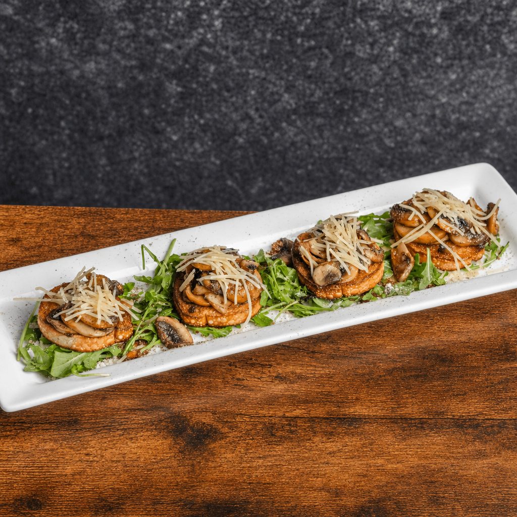 Mushroom Bruschetta.