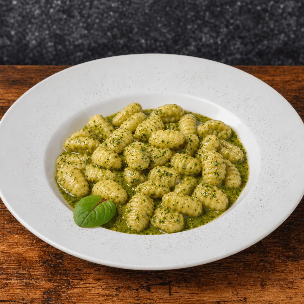 Pesto Gnocchi.