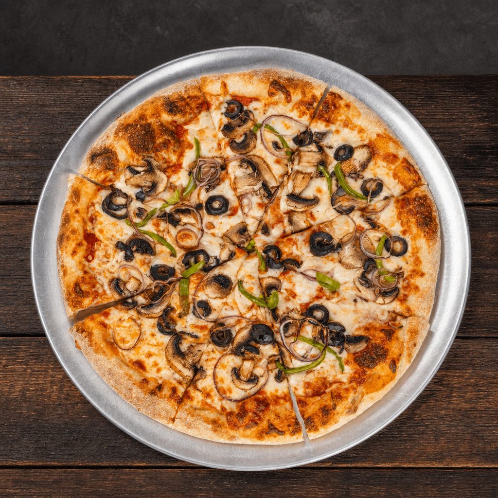 Vegetarian Pizza.