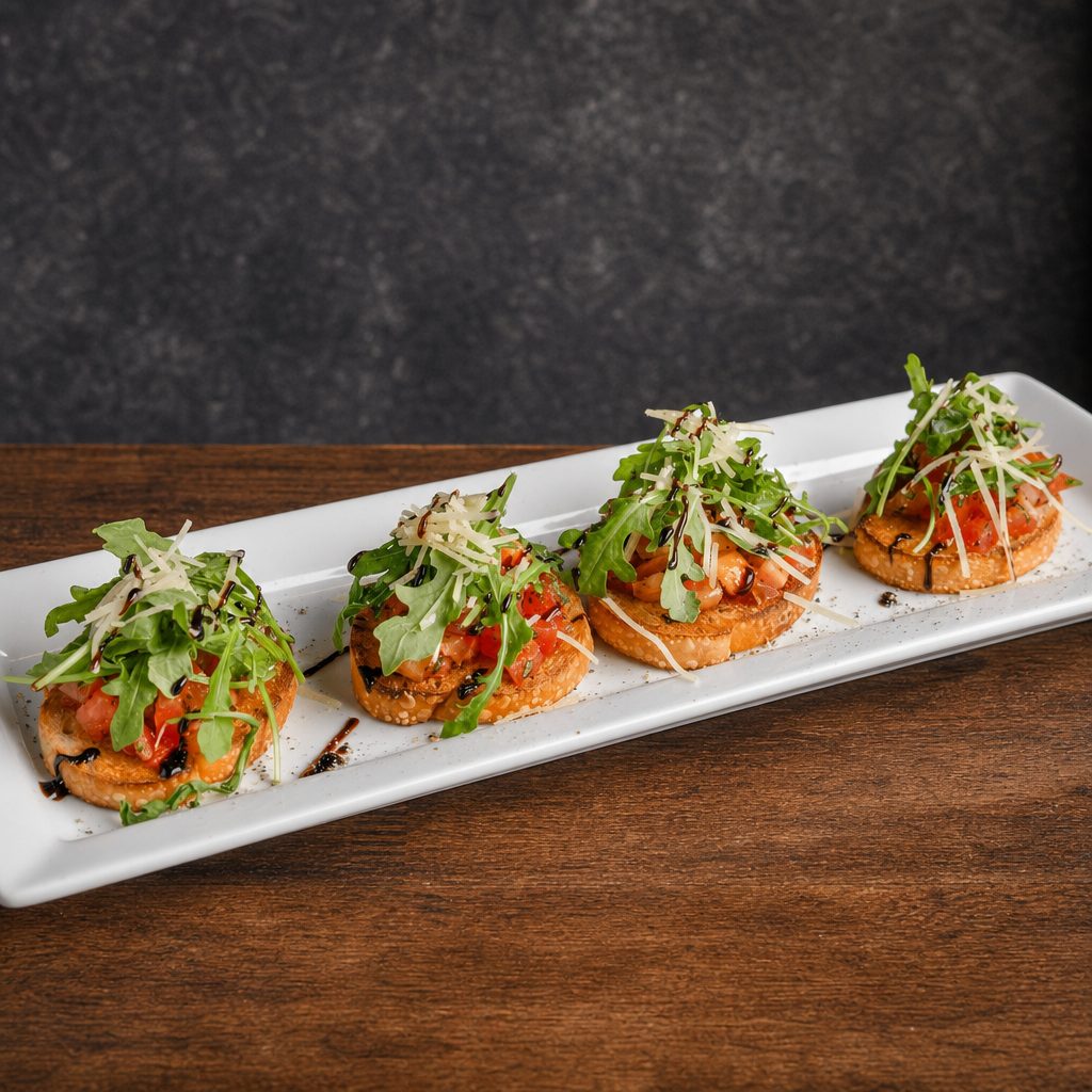 Rustic Bruschetta.