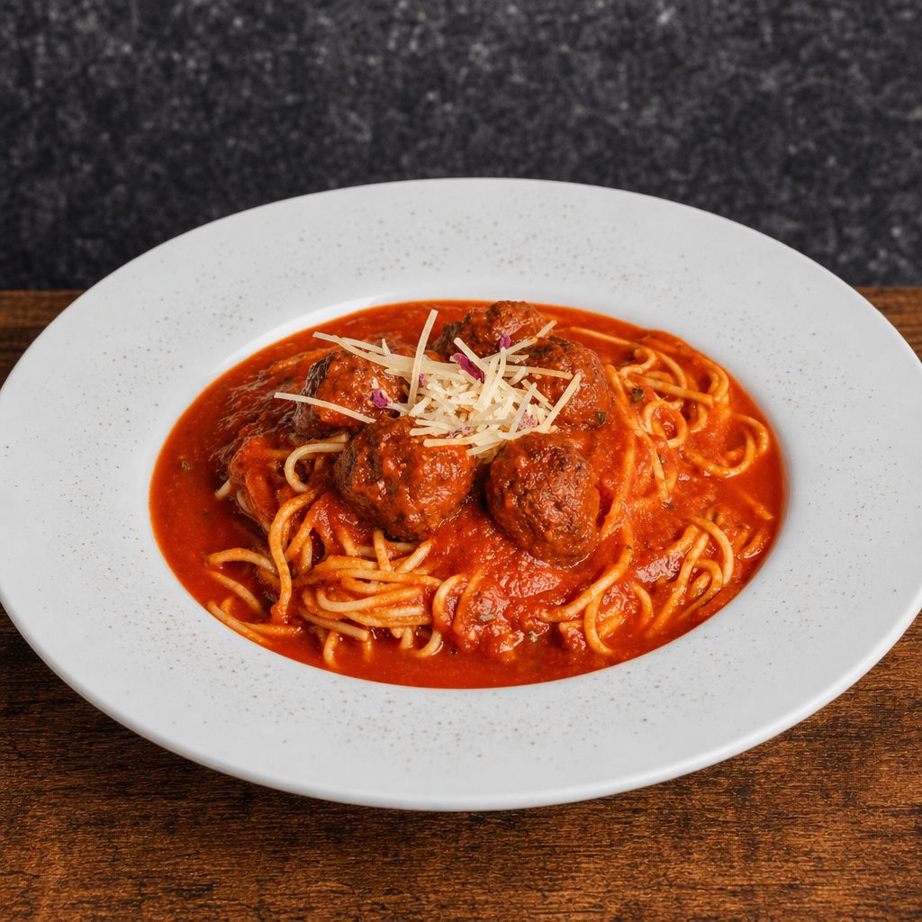 Spaghetti & Meatballs.